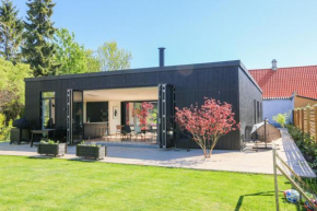 Modern architecture atrium house in Kopenhagen